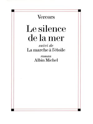 cover image of Le Silence de la mer